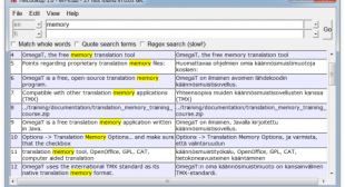 TMLookup: Translation Memory Concordancer